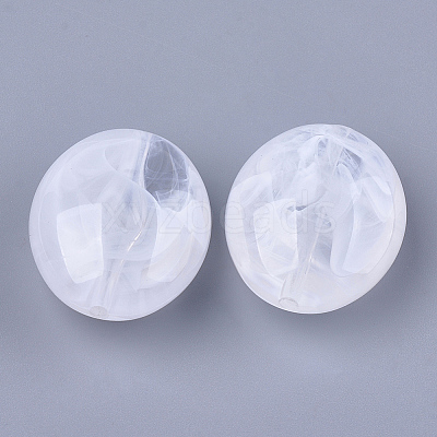 Acrylic Beads OACR-T006-057-1