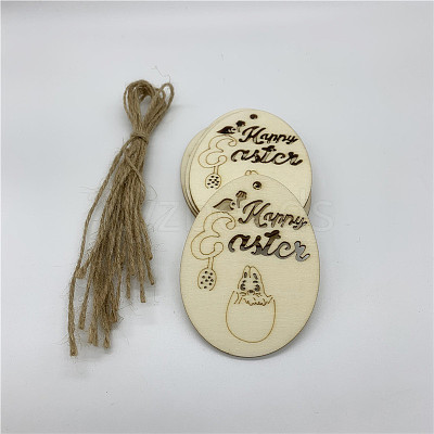 Wooden Cutouts Ornaments WOOD-TAC0003-75-1