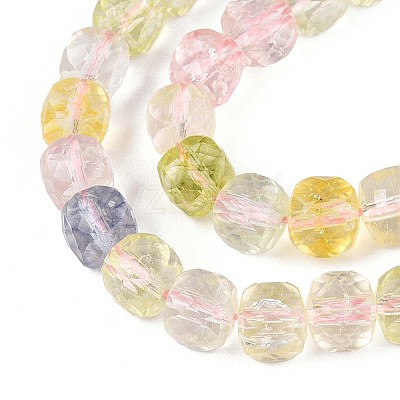 K9 Glass Beads Strands GLAA-N014-8x8mm-01-1