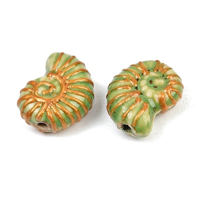 Handmade Porcelain Beads PORC-B008-02E-1