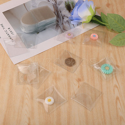 PVC Single Pocket Coin Sleeves Holders ABAG-WH0038-42-1