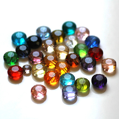 Imitation Austrian Crystal Beads SWAR-F053-6mm-M-1