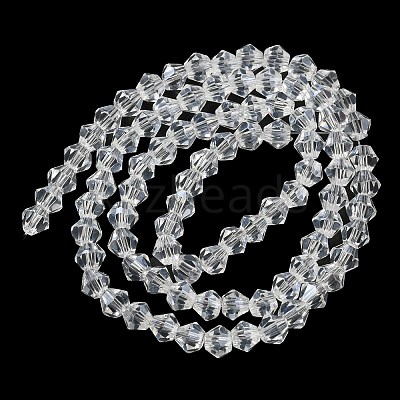 Transparent Electroplate Glass Beads Strands EGLA-A039-T2mm-A13-1