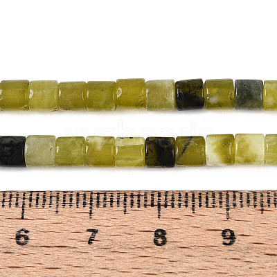Natural Xiuyan Jade Beads Strands G-T141-86B-02-1