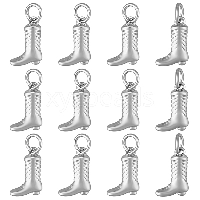 12Pcs Brass Charms ZIRC-BC00001-27P-1