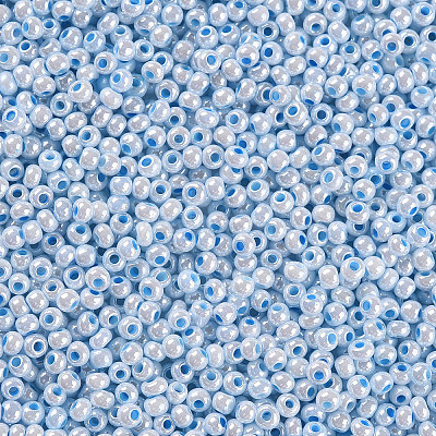 11/0 FGB Grade A Ceylon Glass Seed Beads X-SEED-N001-B-0486-1
