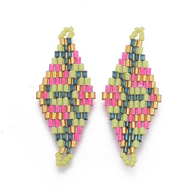 MIYUKI & TOHO Handmade Japanese Seed Beads Links SEED-E004-M13-1