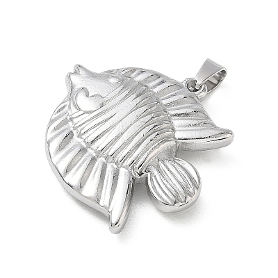 304 Stainless Steel Pendants SA-CBA34D4-02H-P-1
