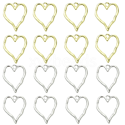 5Pcs Zinc Alloy Pendants FIND-YW0010-03G-1