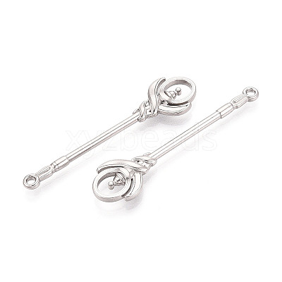 304 Stainless Steel Pendants STAS-N114-64P-1