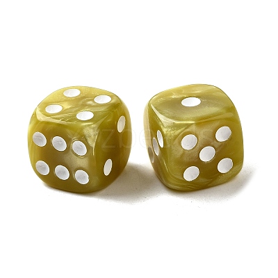 Opaque Acrylic Beads MACR-F083-14C-1