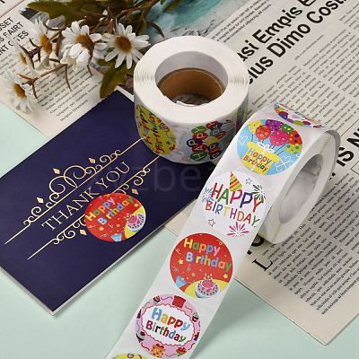 Self-Adhesive Paper Stickers X-DIY-A006-C02-1