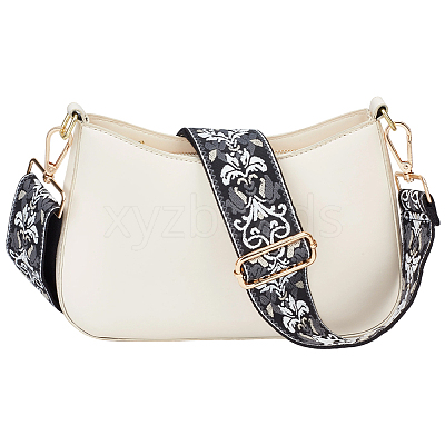 Ethnic Style Cotton Embroidered Adjustable Bag Straps FIND-CN0002-37A-1