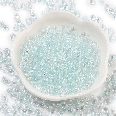 6/0 Inside Colours Fringe Glass Seed Beads X1-SEED-A034-03J-1