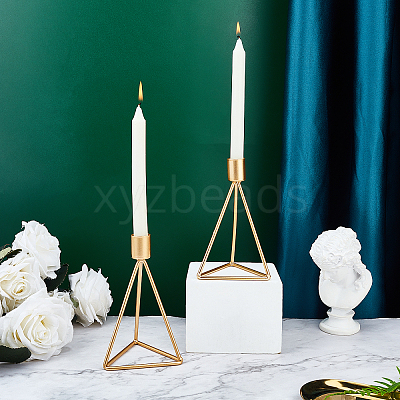 Iron Candle Holder AJEW-WH0171-56B-1