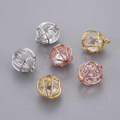 Brass Charms KK-L189-01-1