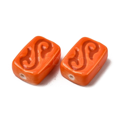 Handmade Porcelain Beads PORC-K010-02B-1
