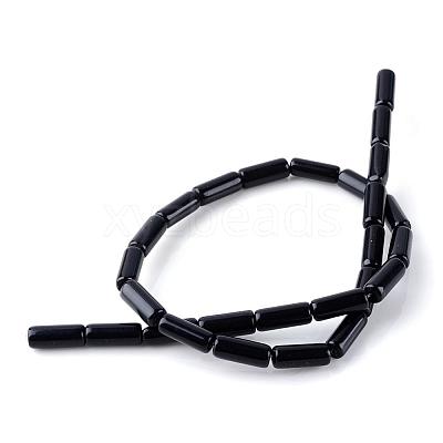Natural Obsidian Bead Strands G-R356-54-1