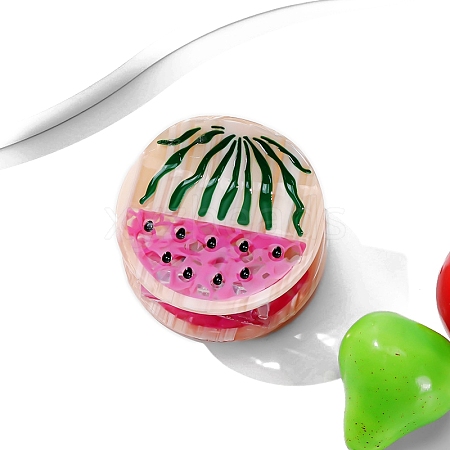 Watermelon Cellulose Acetate Claw Hair Clips PW-WGDCA9F-01-1