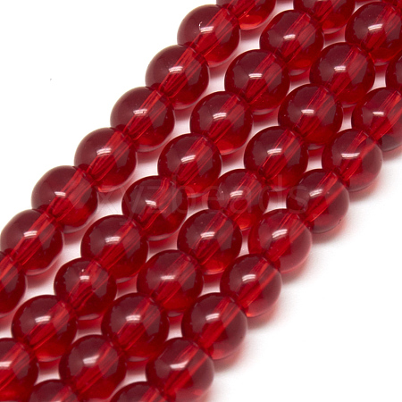 Glass Beads Strands GR4mm47Y-1