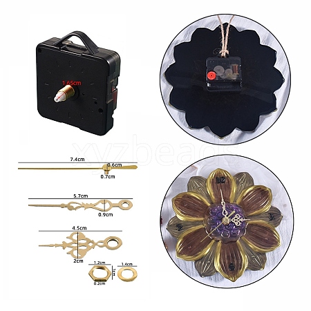 Plastic Long Shaft Clock Movement Mechanism SIMO-PW0001-410G-1