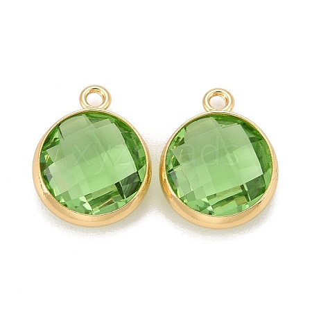 Glass Charms KK-C228-02G-03-1