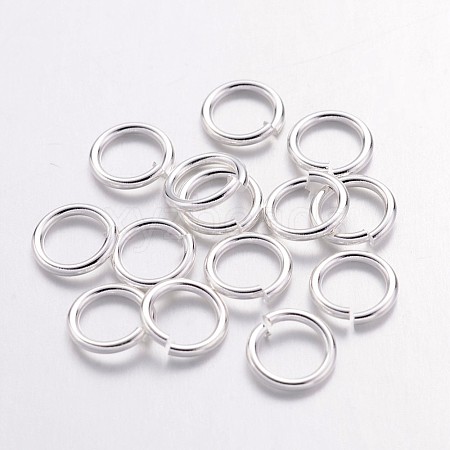 Open Jump Rings Brass Jump Rings JRC7MM-S-A-1