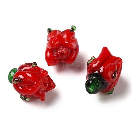 Handmade Lampwork Beads LAMP-B025-02A-05-1