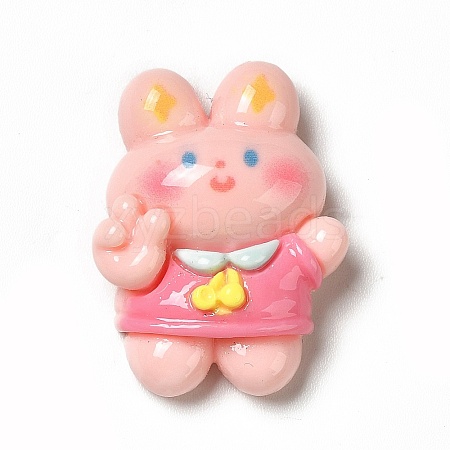 Cartoon Opaque Resin Cabochons RESI-C030-02D-1