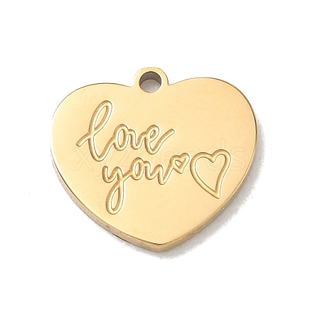 304 Stainless Steel Charms SA-CBA2714-04A-G-1