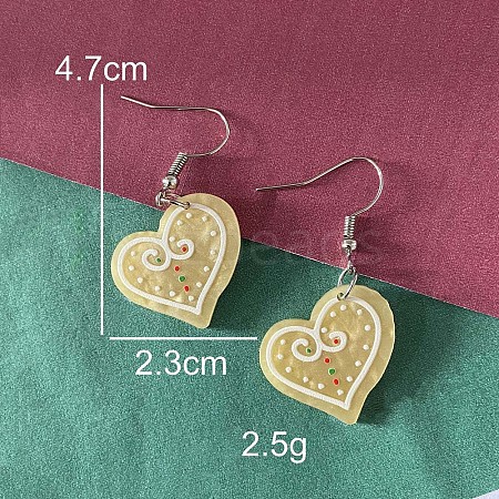 Christmas Acrylic Dangle Earrings FS-WG2A8CC-08-1