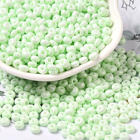 Baking Paint Glass Seed Beads SEED-B001-02A-11-1