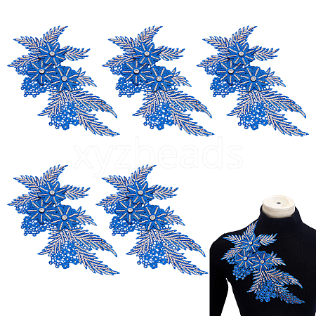 Polyester Clothing Patches PATC-WH0028-016C-1