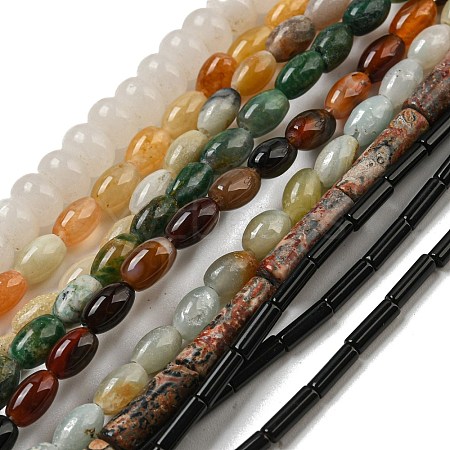 Natural Mixed Gemstone Beads Strands G-f591-12-1