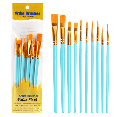Paint Plastic Brushes Set CELT-PW0001-010F-1