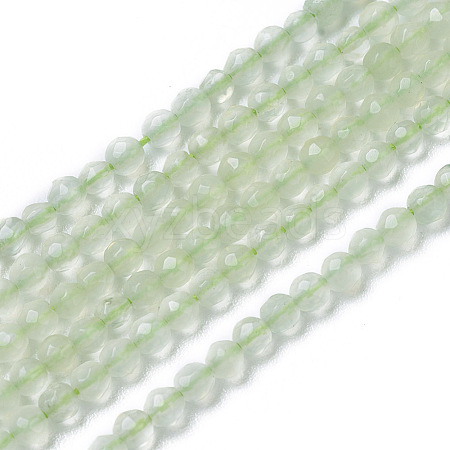 Natural New Jade Beads Strands G-F596-02-2mm-1