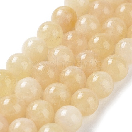 Dyed Natural Malaysia Jade Beads Strands G-G021-02C-11-1