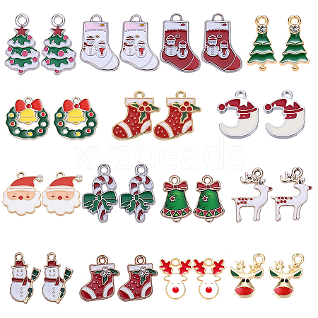 SUNNYCLUE Alloy Enamel Pendants/Charms ENAM-SC0001-03-1