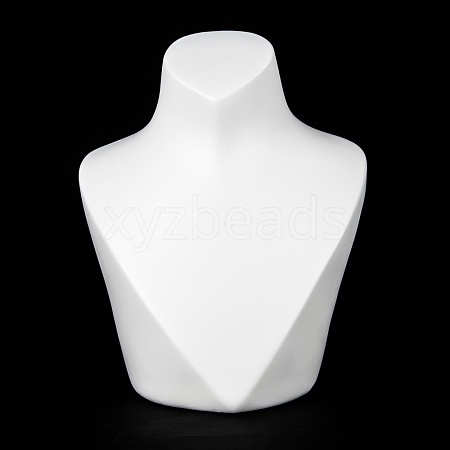 Resin V Type Neck Model Torso Necklace Display Stand NDIS-D001-01B-1