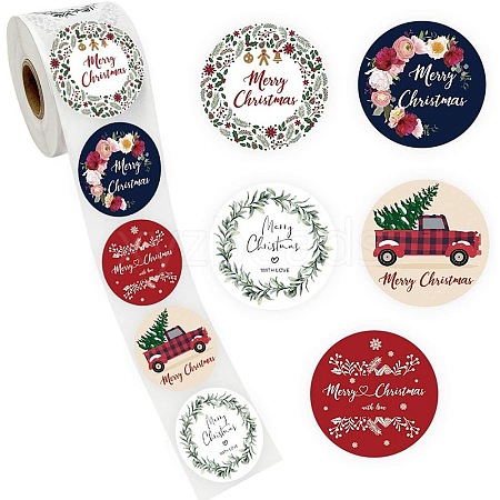 Christmas Paper Stickers STIC-P013-02A-1