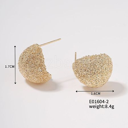 Elegant Teardrop Stud Earrings KT5019-1