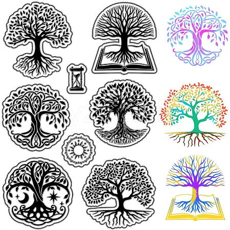 Custom PVC Plastic Clear Stamps DIY-WH0439-0375-1