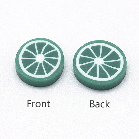 Handmade Polymer Clay Cabochons X-CLAY-Q241-004G-1