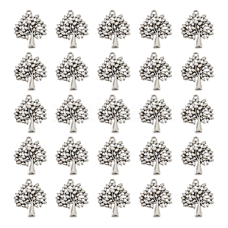 50Pcs Tibetan Style Alloy Pendants FIND-DC0006-11-1