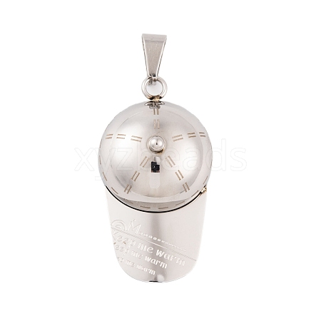 Non-Tarnish 304 Stainless Steel Pendants STAS-K283-09P-1