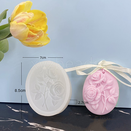 Flower Food Grade DIY Pendant Silicone Molds PW-WG62604-06-1