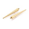 304 Stainless Steel Pendants STAS-T075-22C-G-2