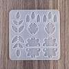 Silicone Pendant Molds DIY-S048-03A-2