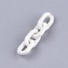 Acrylic Imitation Pearl Linking Rings OACR-S024-36A-3