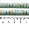 Synthetic Aqua Terra Jasper Beads Strands G-F224-02-8x5mm-01-4